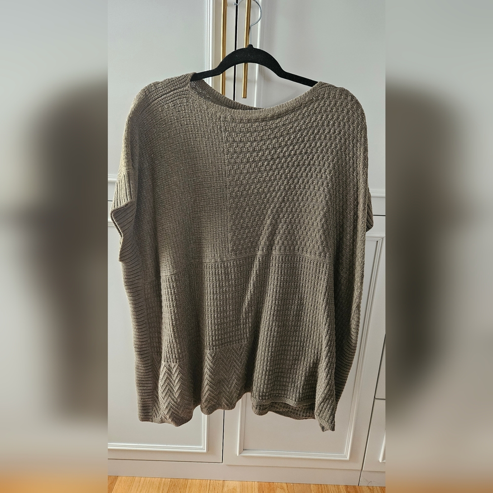 Cozy Knit Sweater in Taupe LOFT petite